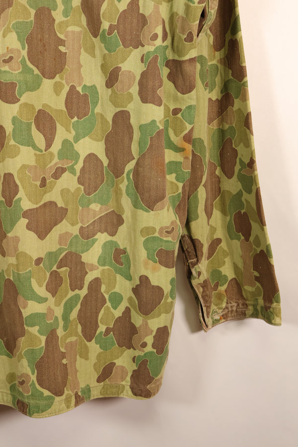 Early 1940s, Estimated Size 42, U.S. Marine Corps, Frogskin Camouflage, P-44 Jacket, Used