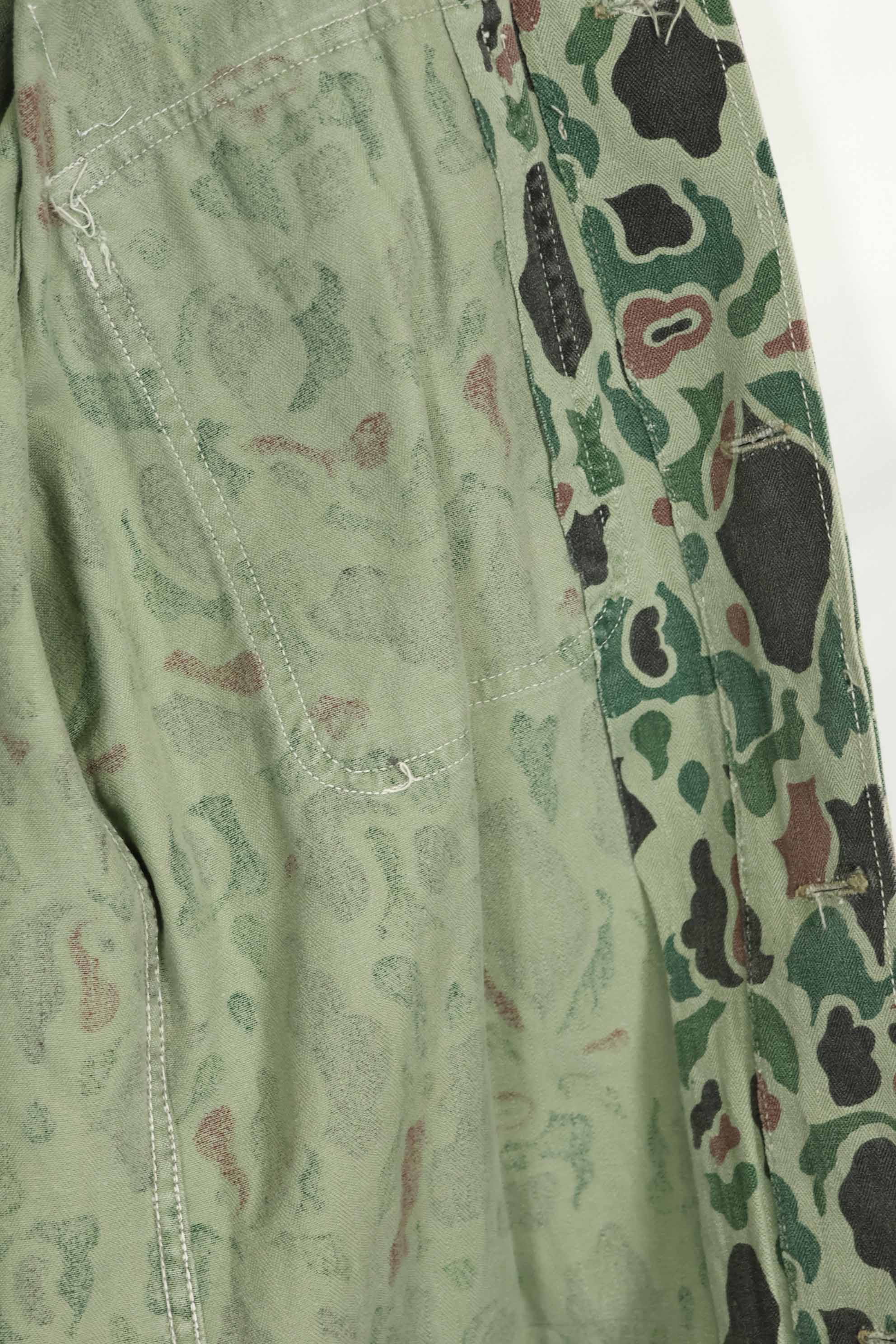 1960s Korean Army Frogskin Camouflage Combat Uniform