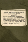 1967 Contract Deadstock 3rd Model Non Ripstop Jungle Fatigue Pants No Size Tag