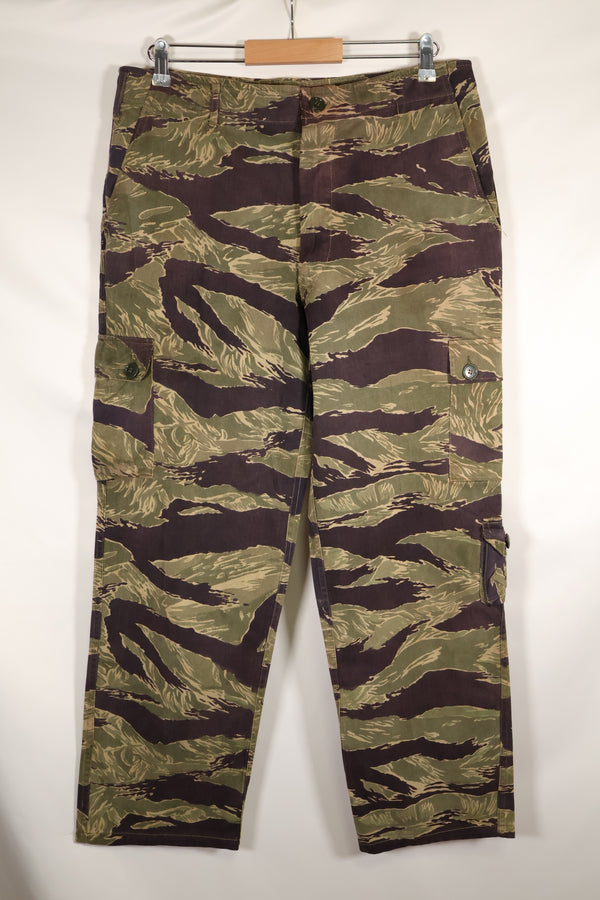Circa 1965: Okinawa Tiger, US-style cut, tiger-striped pants, US size M, used