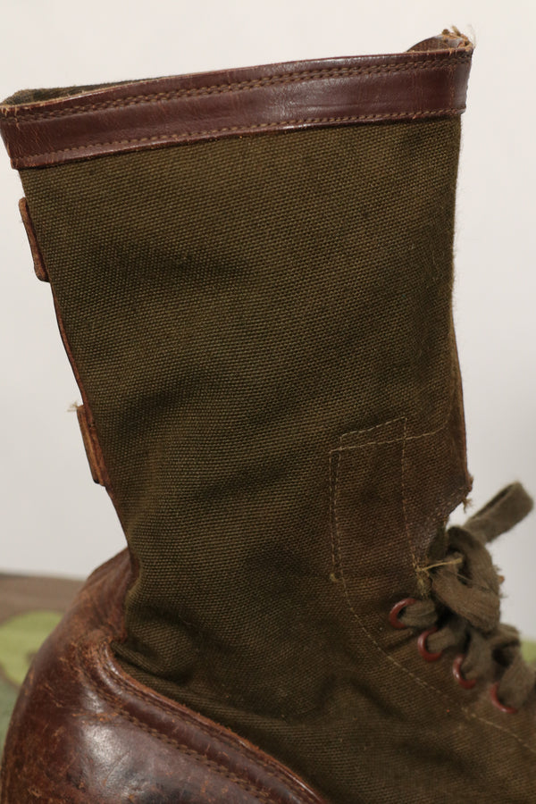 Real 1950s Tropical Boots, commonly known as Okinawan Boots, rare, used.