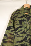 1969 VNMC 4th Pattern Tiger Stripe Shirt, Sea Wave Pattern, Used