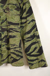 1969 VNMC 4th Pattern Tiger Stripe Shirt, Sea Wave Pattern, Used