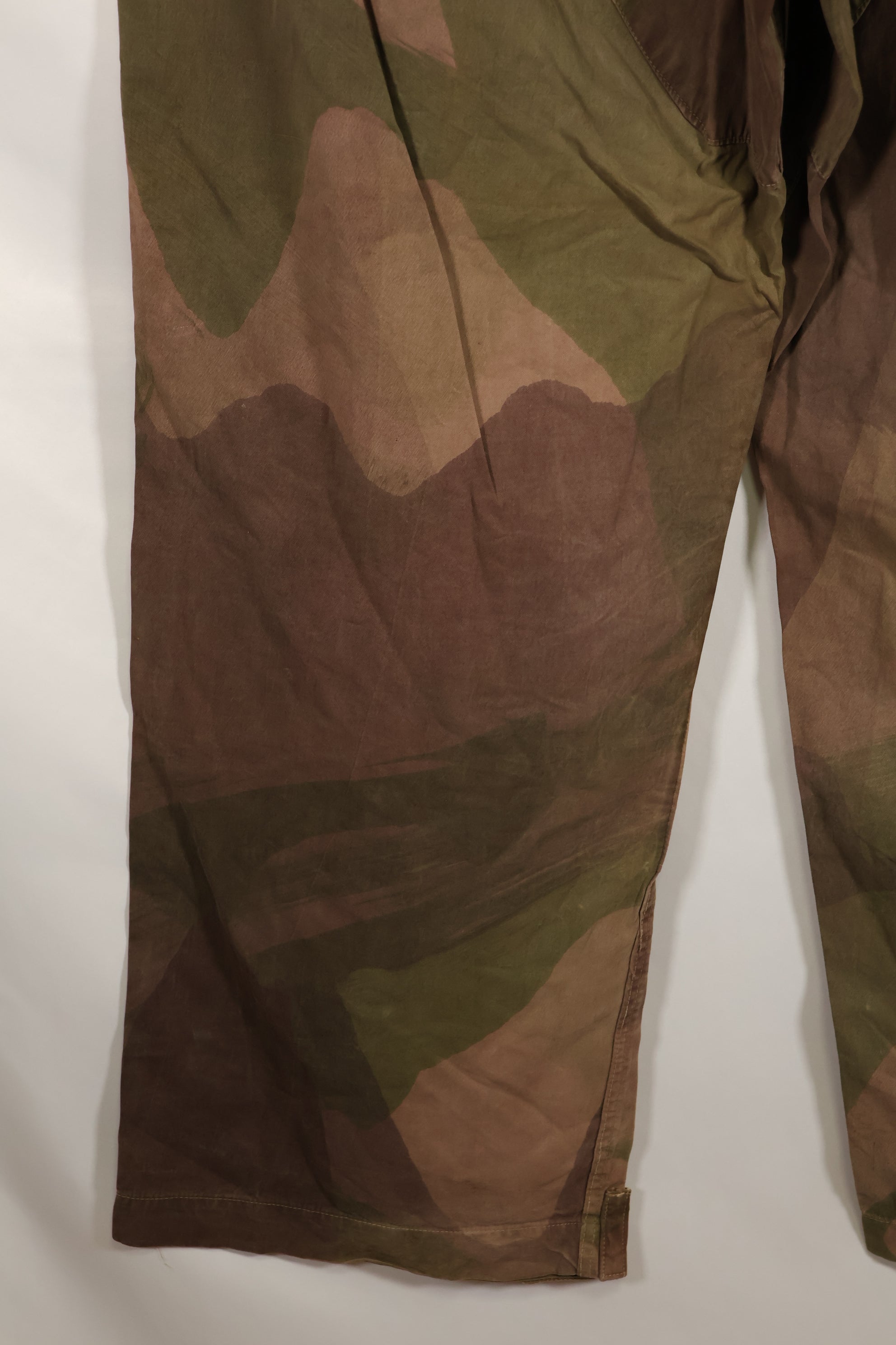 Real British Army SAS Trousers WINDPROOF Camouflage Pants Size No.3 Used