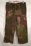 Real British Army SAS Trousers WINDPROOF Camouflage Pants Size No.1 Used