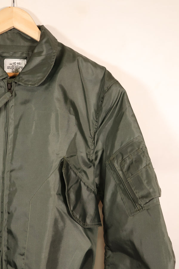 1995 Contract, LARGE (42-44), U.S. Military, CWU-36P, Flight Jacket, Light Zone, Used