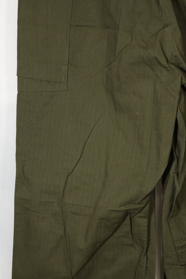 1950's U.S. Army HBT utility pants, nearly unused A