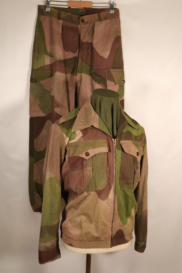 Late 1940s–Early 1950s: French Army Airborne Troops (TAP), Indochina War, Officer’s Privately Procured “Windproof” Camouflage Set