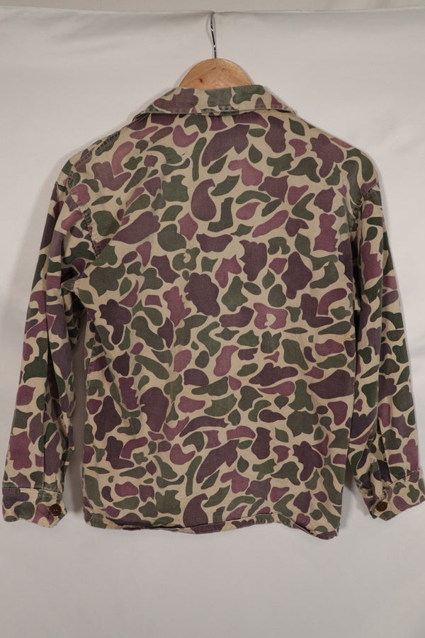 Real CIDG Beogam camouflage ASIAN CUT shirt, Very faded, used.