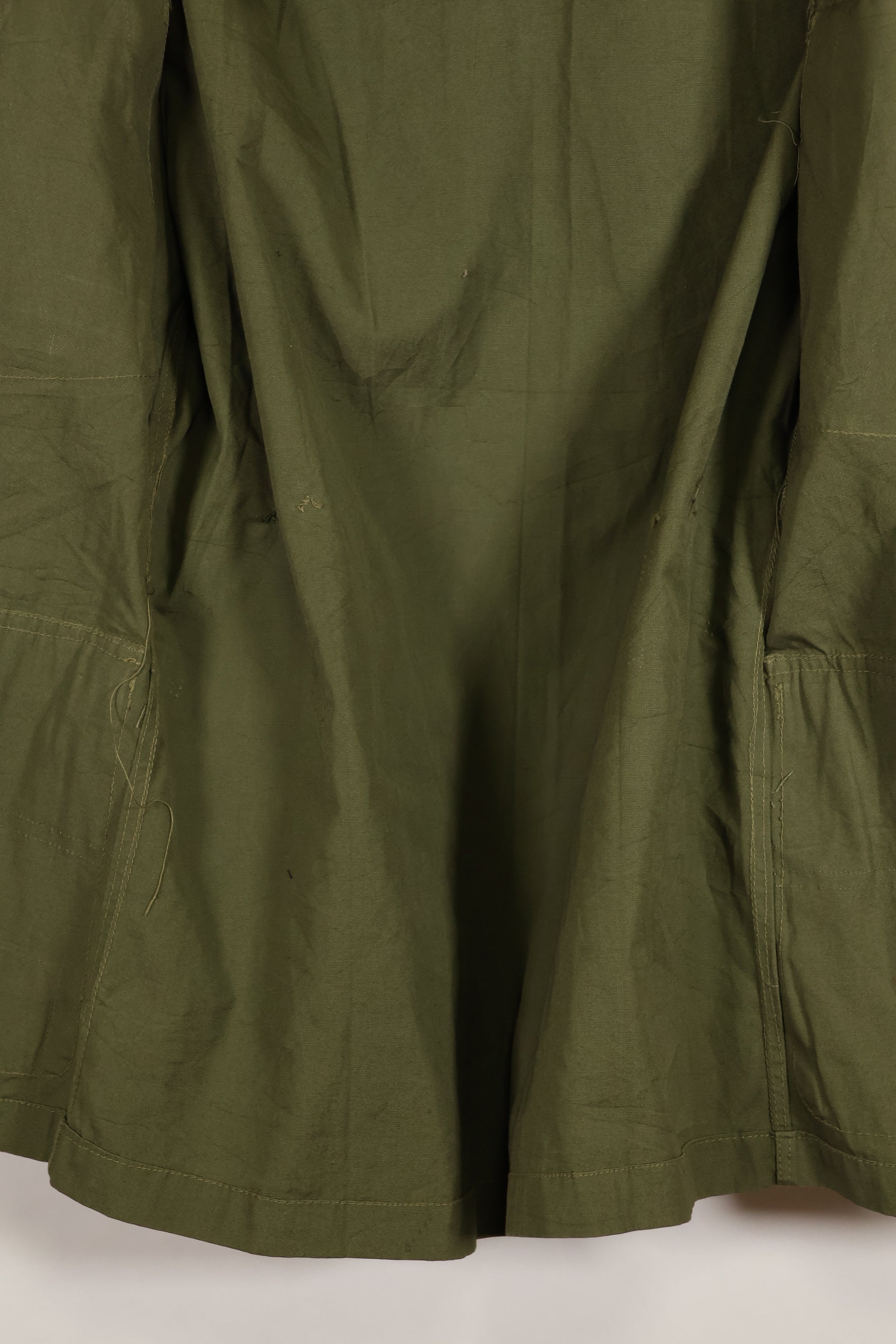 Circa 1965-1966 2nd Model Jungle Fatigue Jacket in good condition, missing size tag.