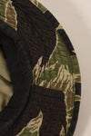 Mid-1960s Okinawa Tiger Pattern CISO Cut Tiger Stripe Booney Hat Size S Used