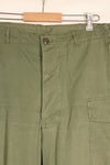 1963 Contract—Presumed M-S 1st Model Jungle Fatigue Pants—Faded—Used