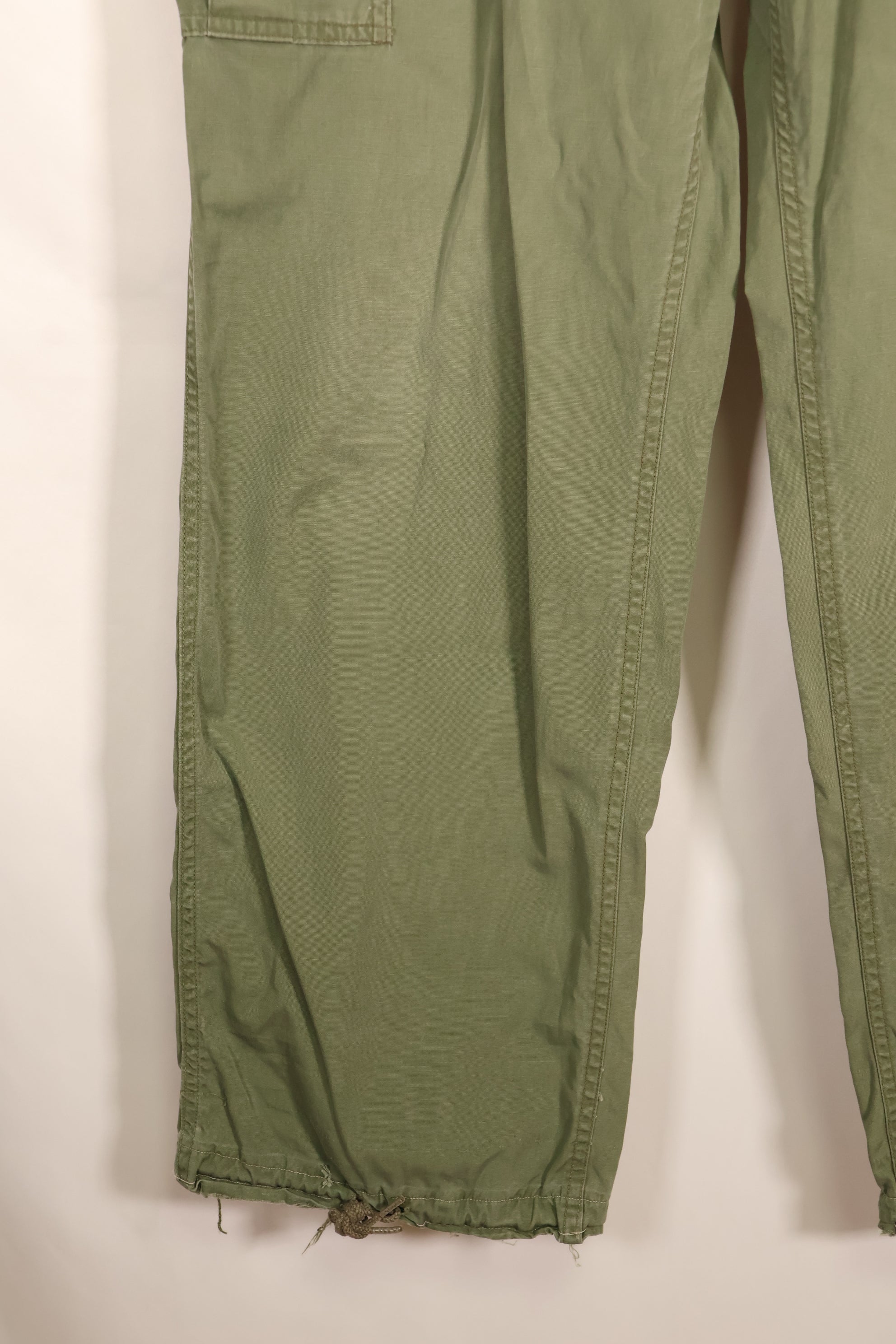 1963 Contract—Presumed M-S 1st Model Jungle Fatigue Pants—Faded—Used