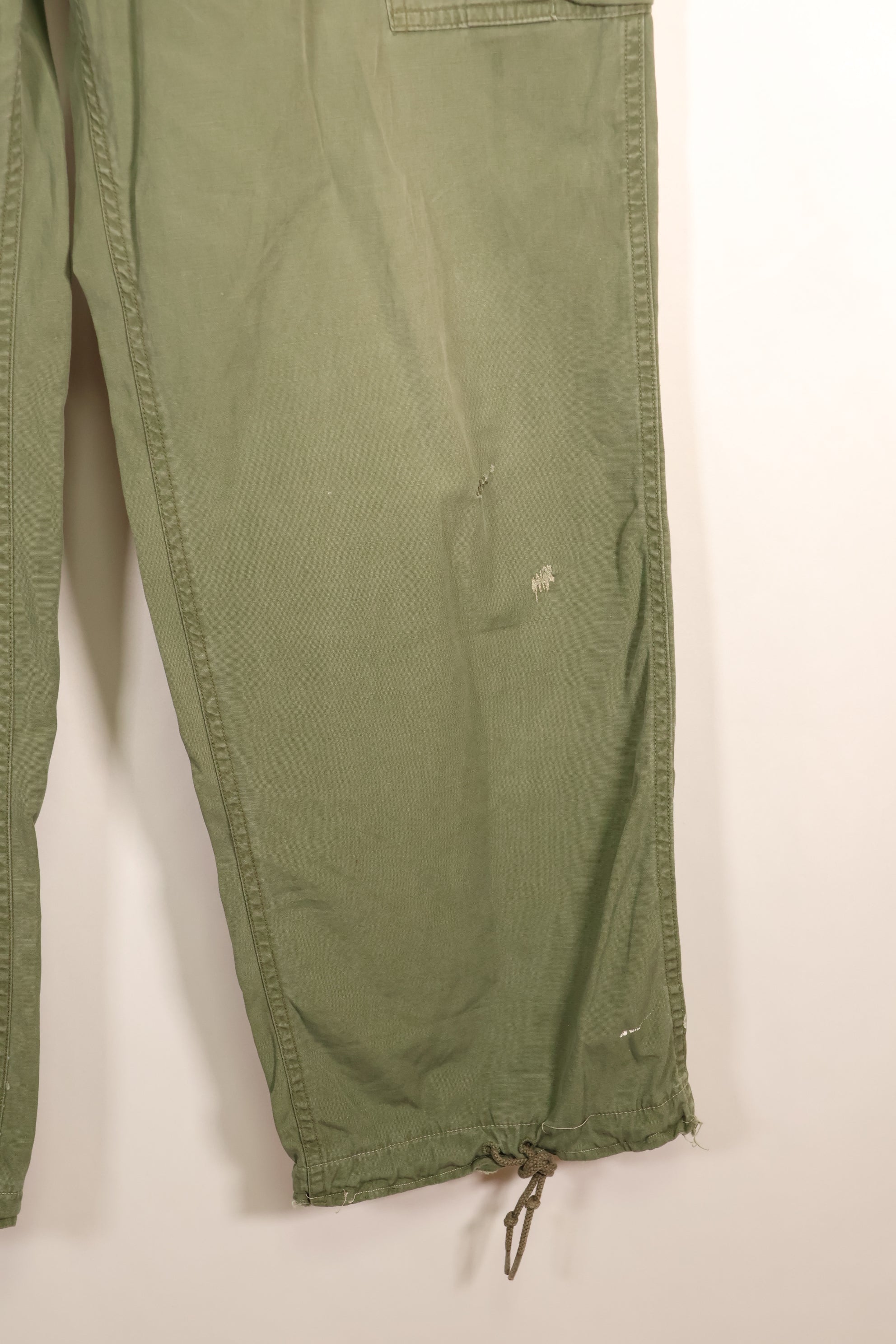 1963 Contract—Presumed M-S 1st Model Jungle Fatigue Pants—Faded—Used