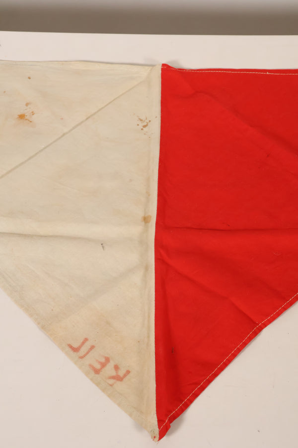 1960's Former CCS MACV SOG Corps Member Scarf Document Flooping