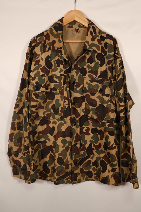 Real CIDG Beogum camouflage with 13 star button Duck hunter camouflage, used.