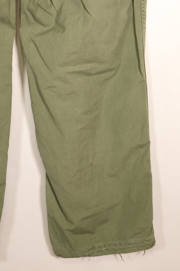 1963 Contract—Presumed M-S 1st Model Jungle Fatigue Pants—Faded—Used