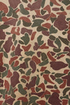 Early to mid 1960s CIDG Beogam camouflage, advisor cut, US-L, faded, used.