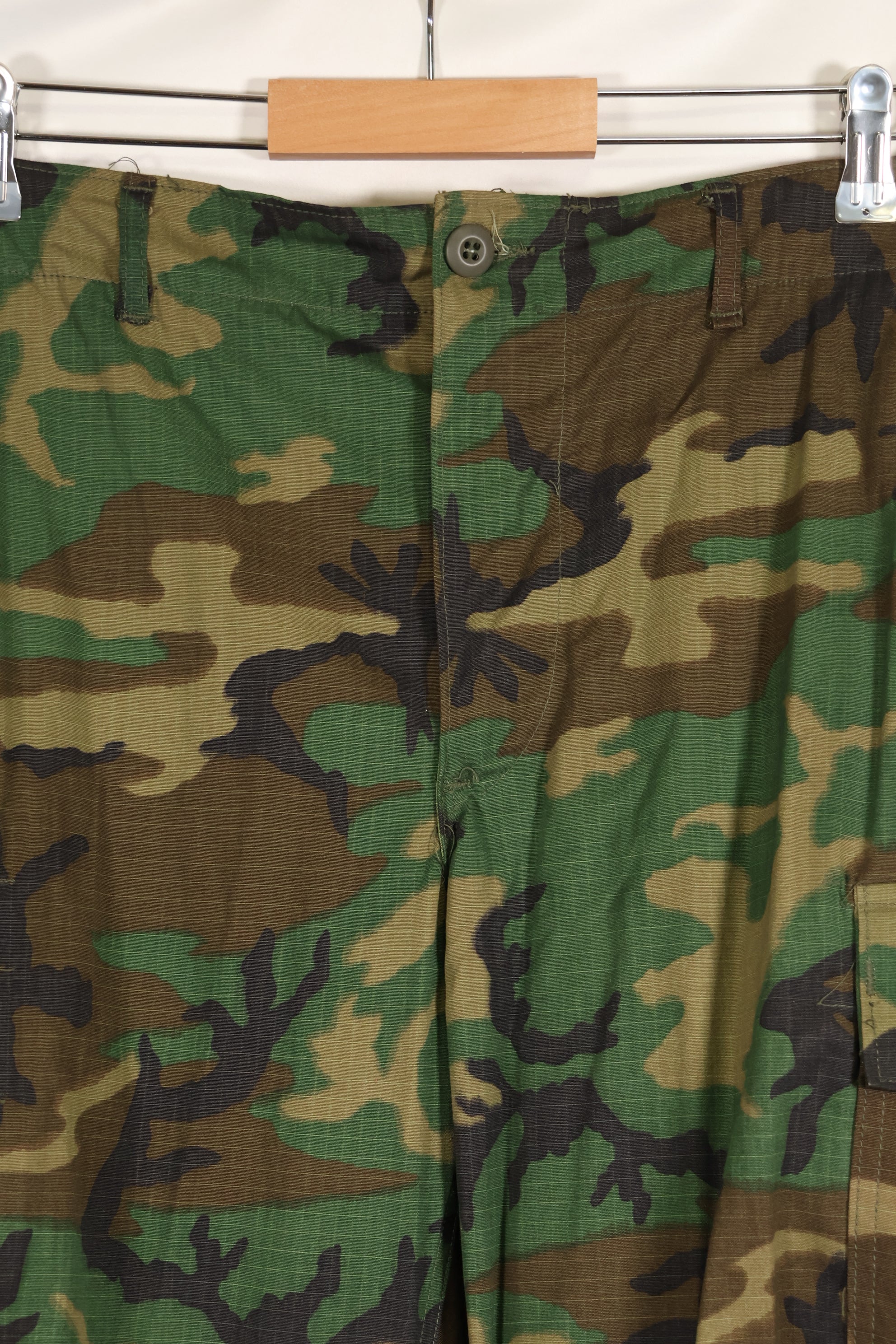 Actual 1970 M-S Deadstock Ripstop ERDL Fatigue Pants Brown Leaf