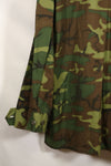1970 Contract Deadstock X-L-R ERDL Green Leaf Camouflage Jungle Fatigue Jacket