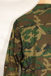 Actual 1969 M-S Ripstop ERDL Fatigue Jacket Brown Leaf Used