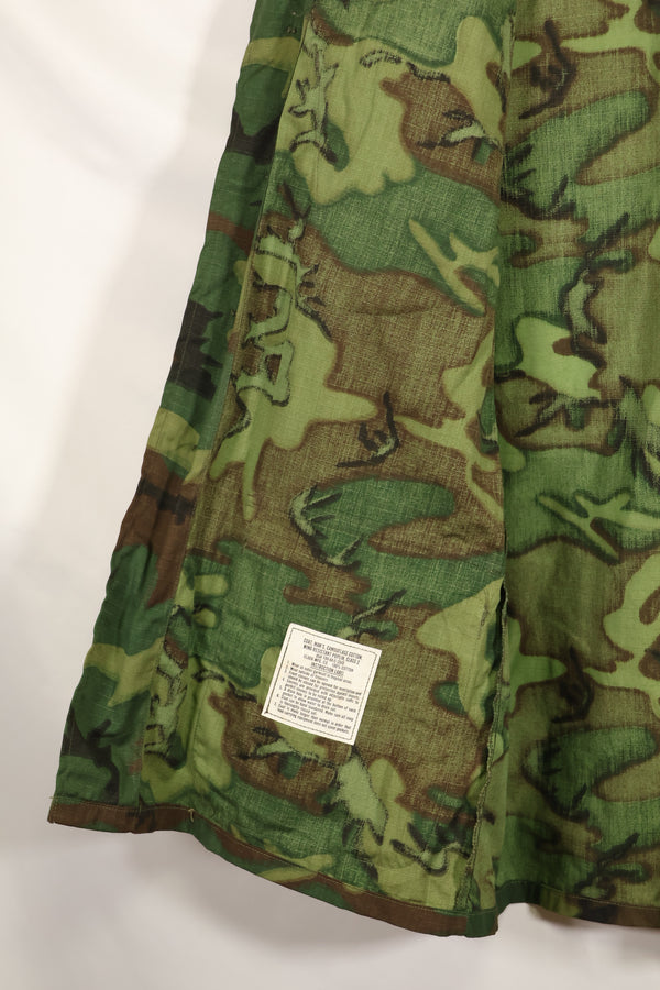 1968 Contract Deadstock M-S ERDL Green Leaf Camouflage Jungle Fatigue Jacket
