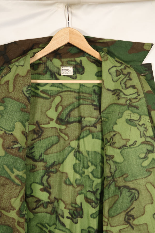 1968 Contract Deadstock M-S ERDL Green Leaf Camouflage Jungle Fatigue Jacket