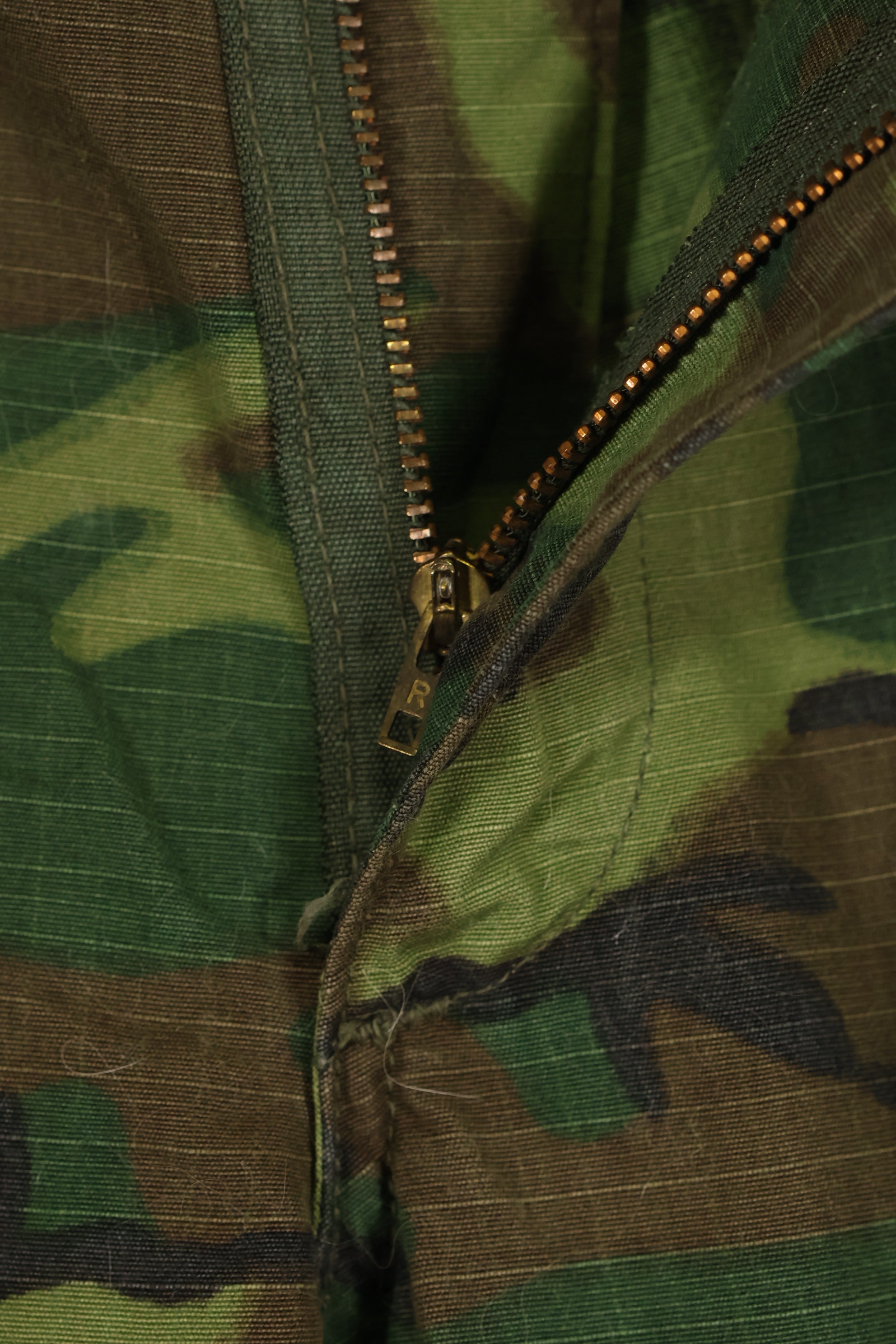 1968 Contract Ripstop ERDL Camouflage Jungle Fatigue Pants M-R Good Condition Used