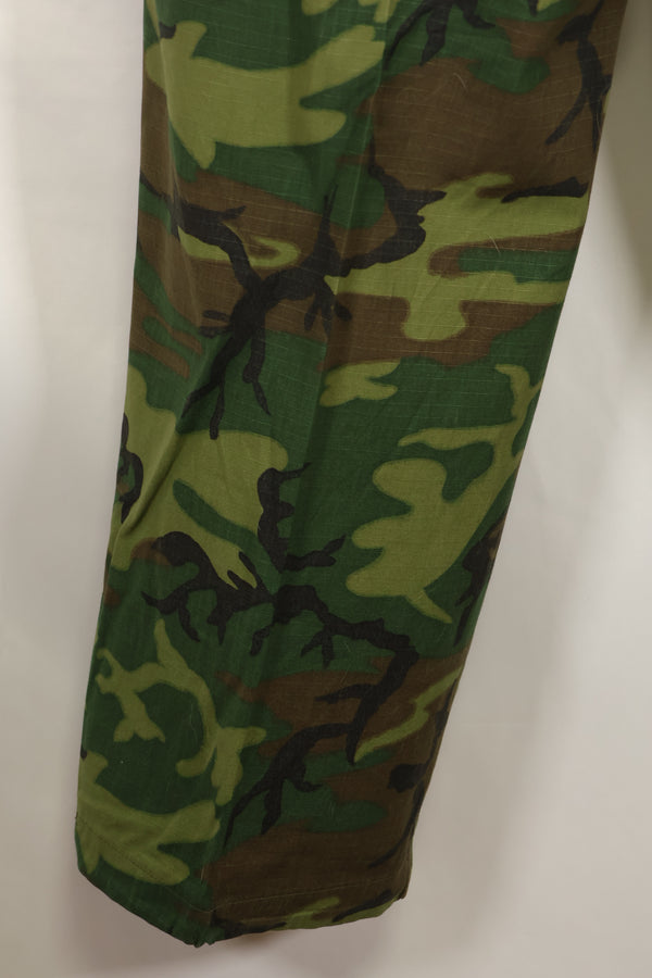 1968 Contract Ripstop ERDL Camouflage Jungle Fatigue Pants M-R Good Condition Used