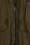 1950's U.S. Soldiers stationed in Europe X-SMALL M51 Field Parka, shell only, with patch, used.