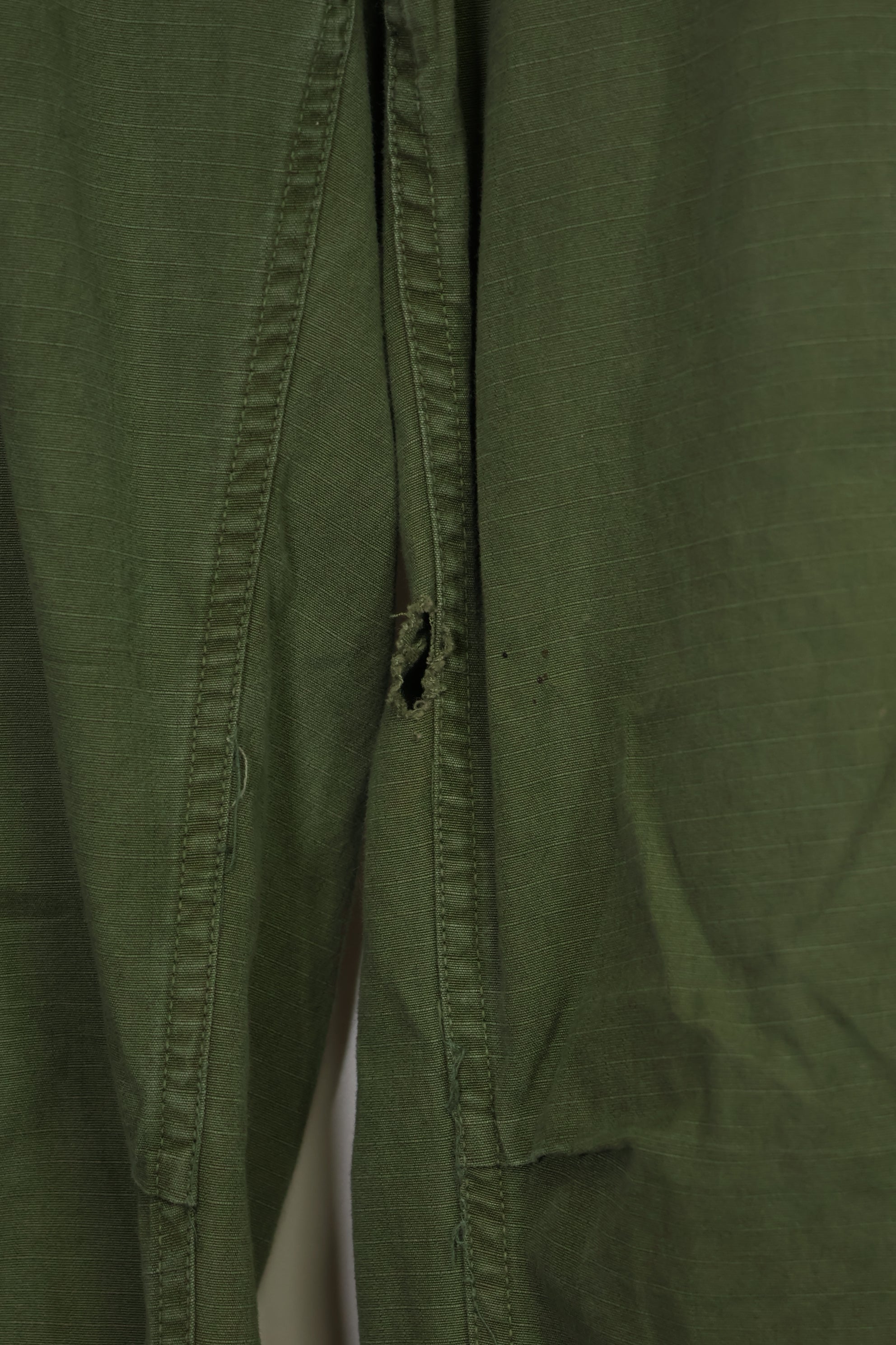 1968-69 Contract 4th Model Ripstop Jungle Fatigue Pants L-L Used