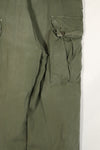 Real 1964 1ST MODEL Jungle Fatigue M-R Pants Used A