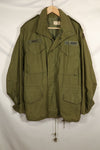 Circa 1967-71 S-R 2nd Model M65 Field Jacket Silver Zipper Used