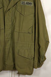 Circa 1967-71 S-R 2nd Model M65 Field Jacket Silver Zipper Used