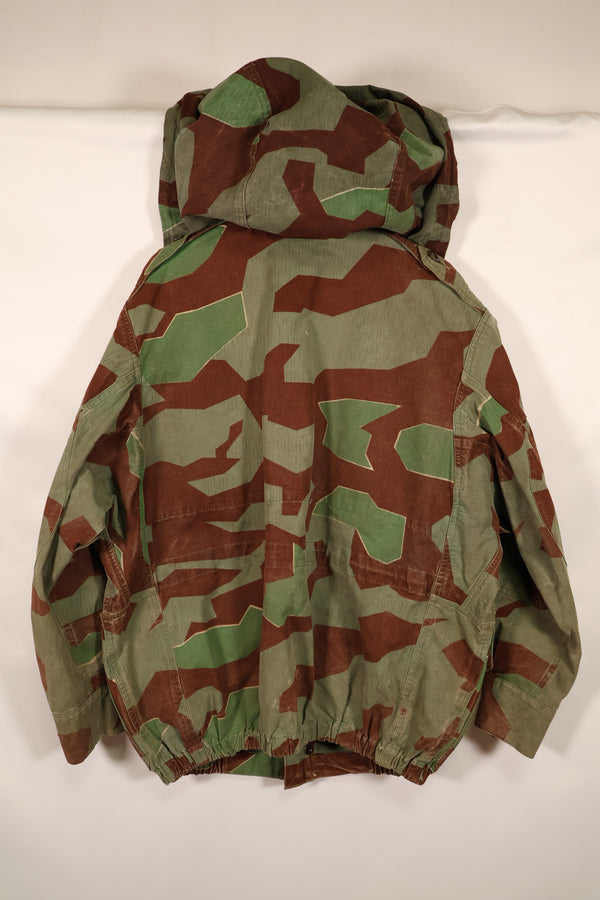 Real 1950s West German Airborne Jacket, splinter pattern, zipper malfu