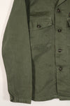 Real U.S. Army OG-107 Utility Shirt with insignia, retrofitted, used.