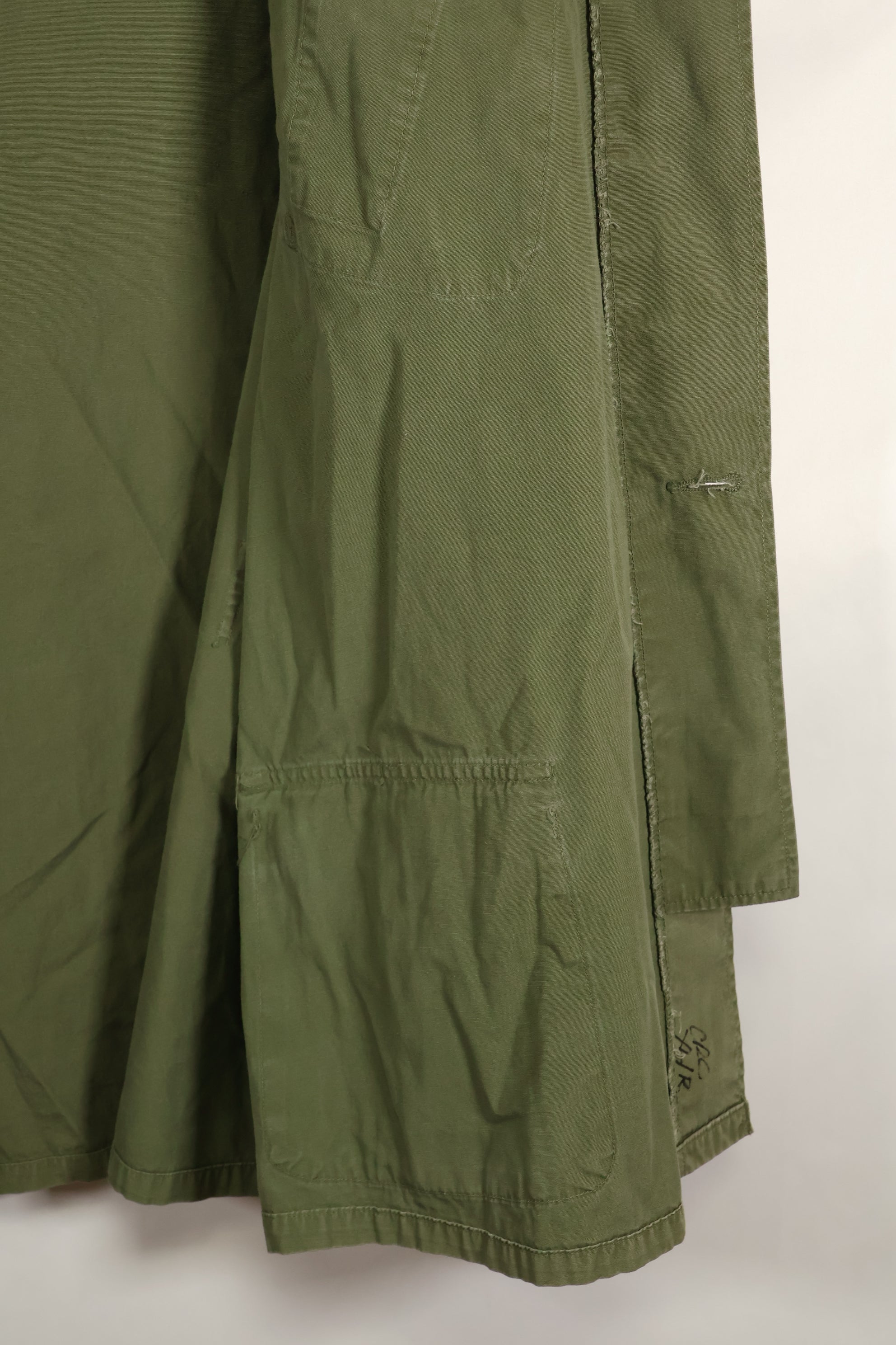 1964 Contract X-L-R 1st Model Jungle Fatigue Jacket Used Film Company Release