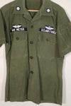 Real USAF USAF South Vietnam  US Advisor OG-107 shirt short sleeve modified used