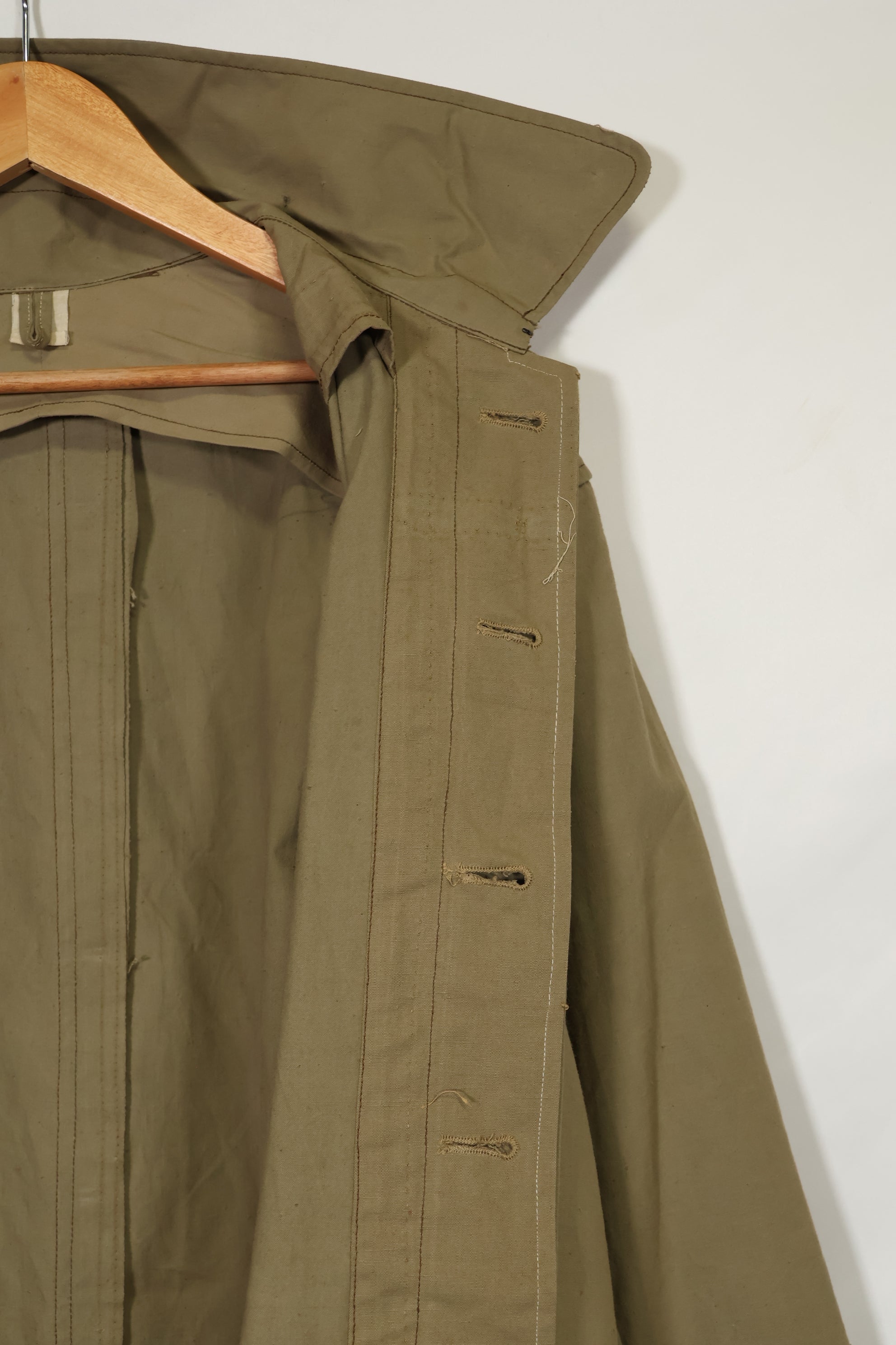 1940s Private Procurement Japanese Army Officer's Cotton Coat