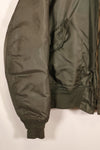 Estimated 1983 Contract, LARGE, U.S. Navy, CWU-45P Flight Jacket with Pleats, Used