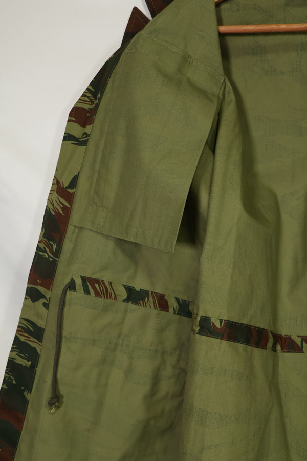 1980's French Army Lizard Camouflage Field Jacket, unused.