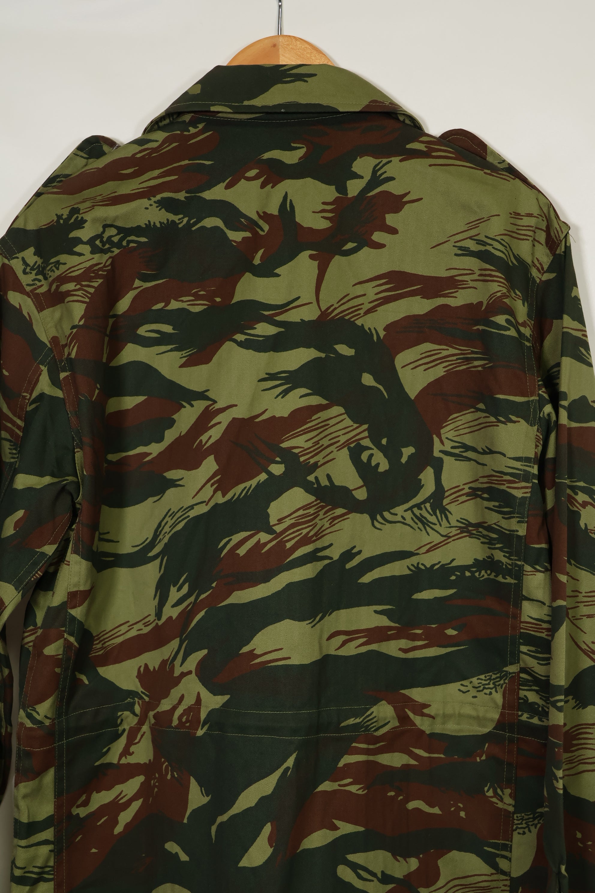 1980's French Army Lizard Camouflage Field Jacket, unused.