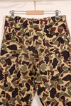 Early to mid 1960s CIDG Beogum camo, utility cut, large size, faded, used.