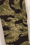1960s lightweight fabric Okinawa Tiger jungle fatigues cut pants, used.