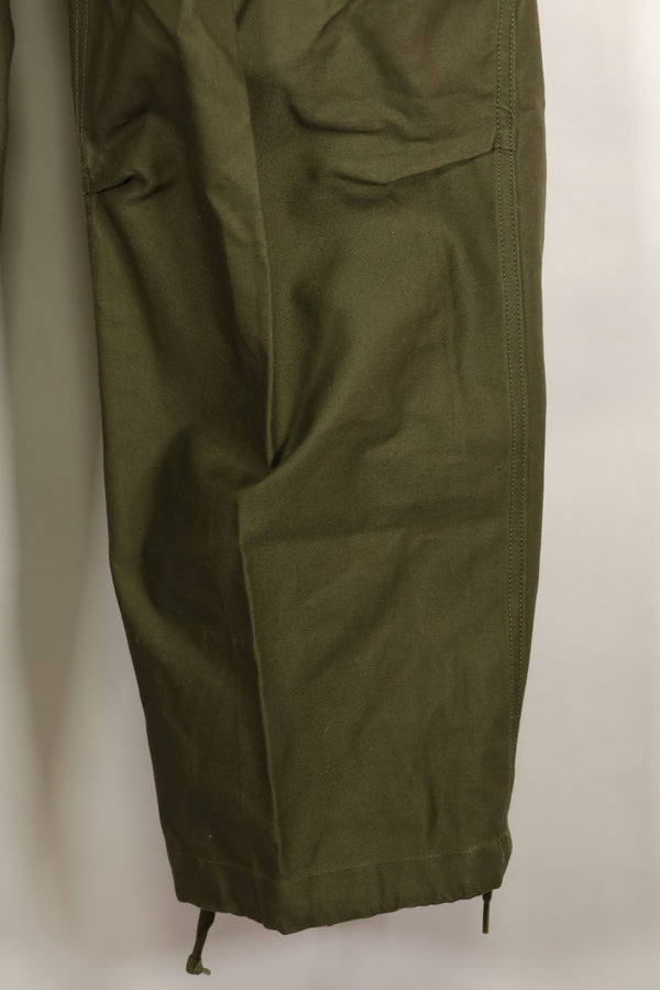 1951 Contract L-R M51 Cotton Field Pants with suspenders, used.