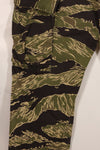 1960s lightweight fabric Okinawa Tiger jungle fatigues cut pants, used.