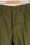 1973 U.S. Army M65 Cotton Field Pants M-R Used
