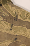 1960s 42R Okinawa Tiger Pattern Tiger Stripe Flight Suit, used, zipper damaged.
