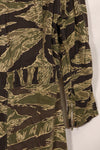 1960s 42R Okinawa Tiger Pattern Tiger Stripe Flight Suit, used, zipper damaged.