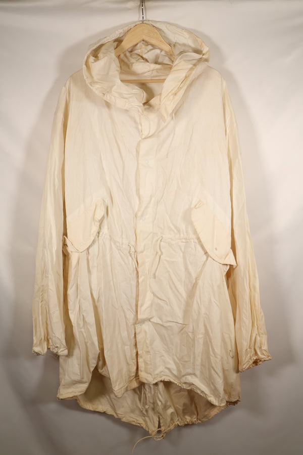 1953 Contract, SMALL, M-1950, Snow Parka, Virtually Unused, Snow Camo　